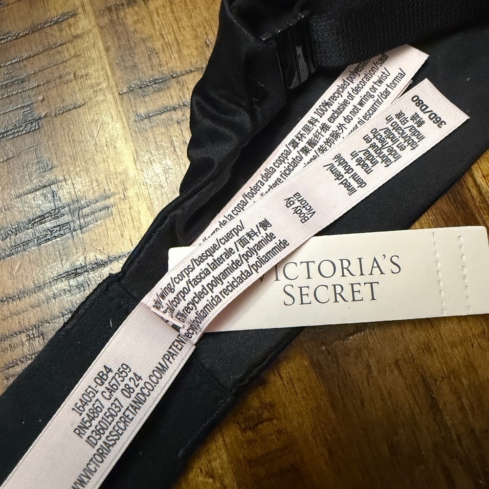 Victoria's Secret Classic Lightly Lined Demi Black Bra Mul Sizes. NWT - Picture 16 of 16